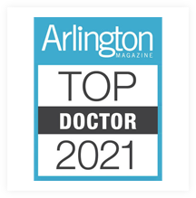 Arlington Magazine Top Doctor 2021 Logo