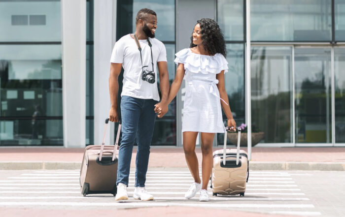 couple traveling with fertility medications